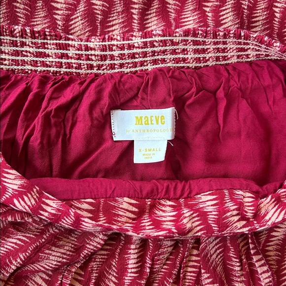 Anthropologie Maeve Skylar Mini Wrap Skirt - Picture 3 of 4